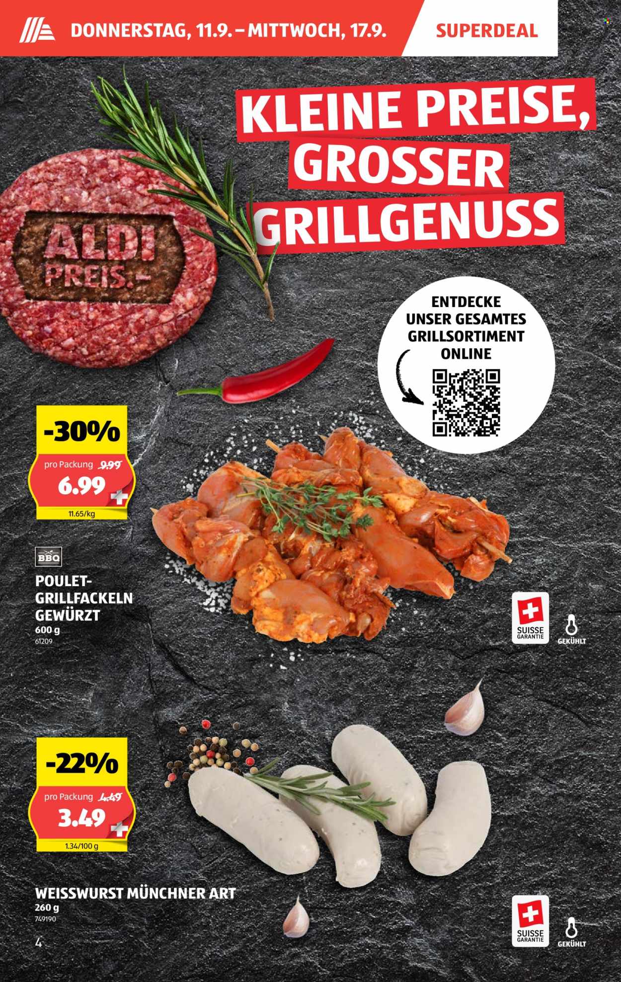 Volantino Aldi - 11.9.2025 - 17.9.2025. Pagina 4. Pagina 4