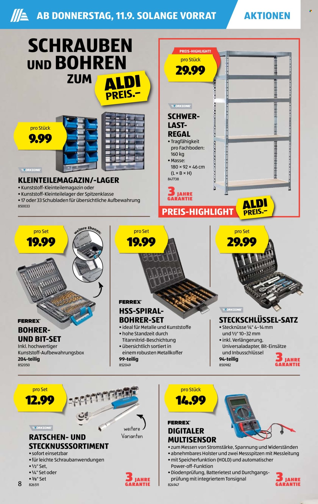Volantino Aldi - 11.9.2025 - 17.9.2025. Pagina 8. Pagina 8