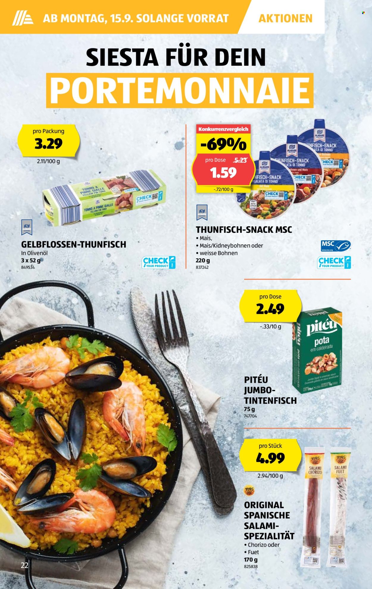 Volantino Aldi - 11.9.2025 - 17.9.2025. Pagina 22. Pagina 22