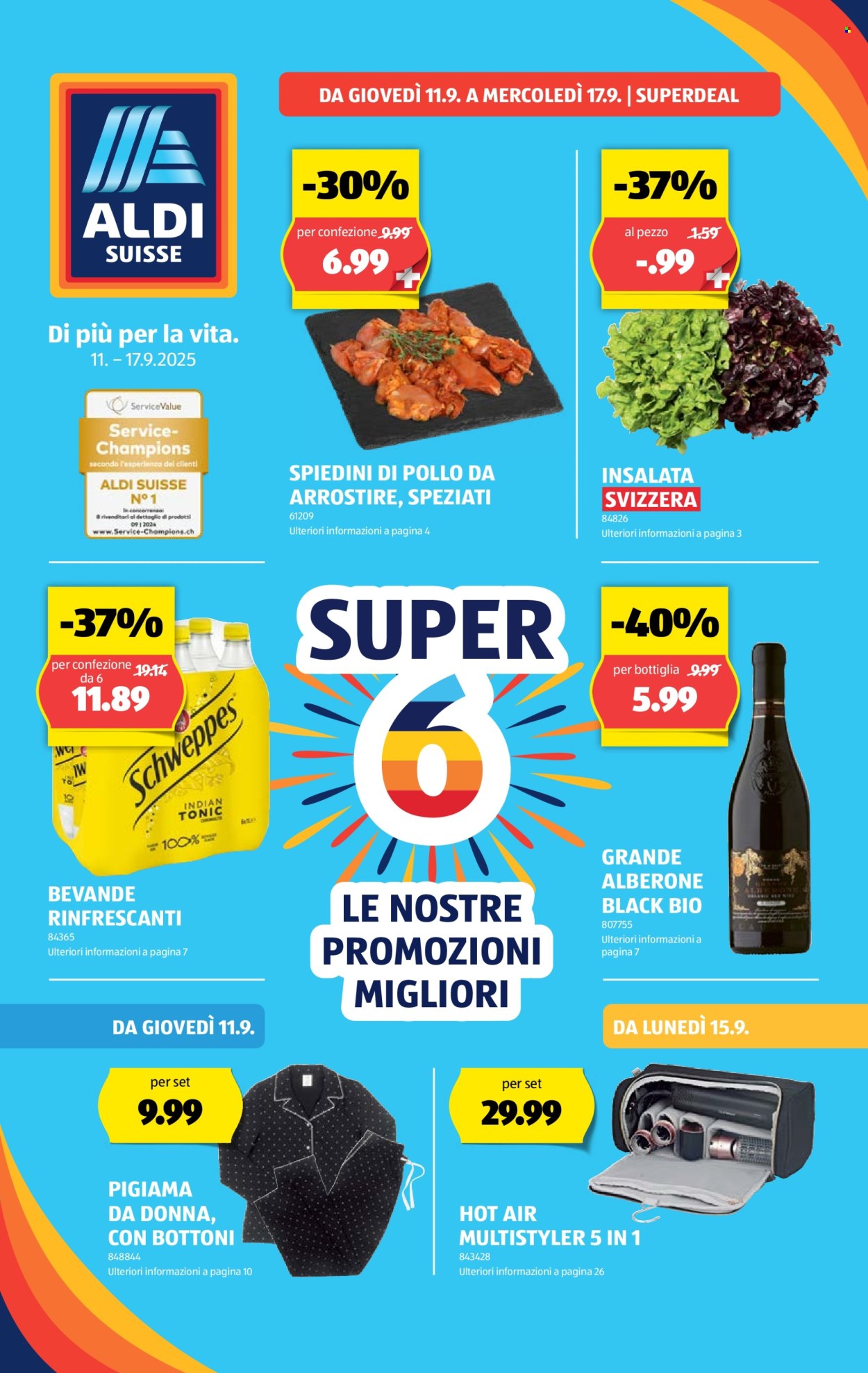 Volantino Aldi - 11.9.2025 - 17.9.2025. Pagina 1. Pagina 1