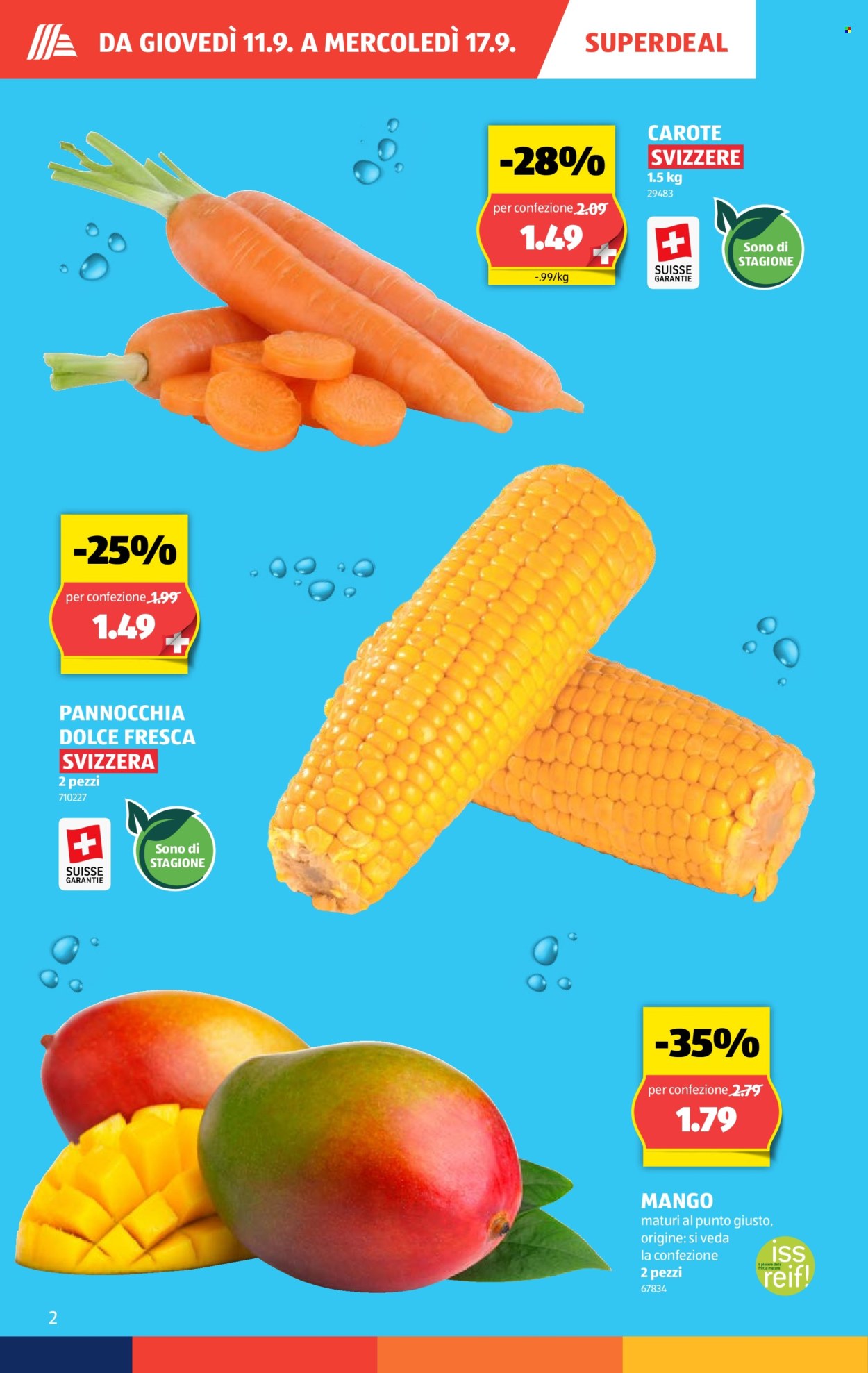 Volantino Aldi - 11.9.2025 - 17.9.2025. Pagina 2. Pagina 2