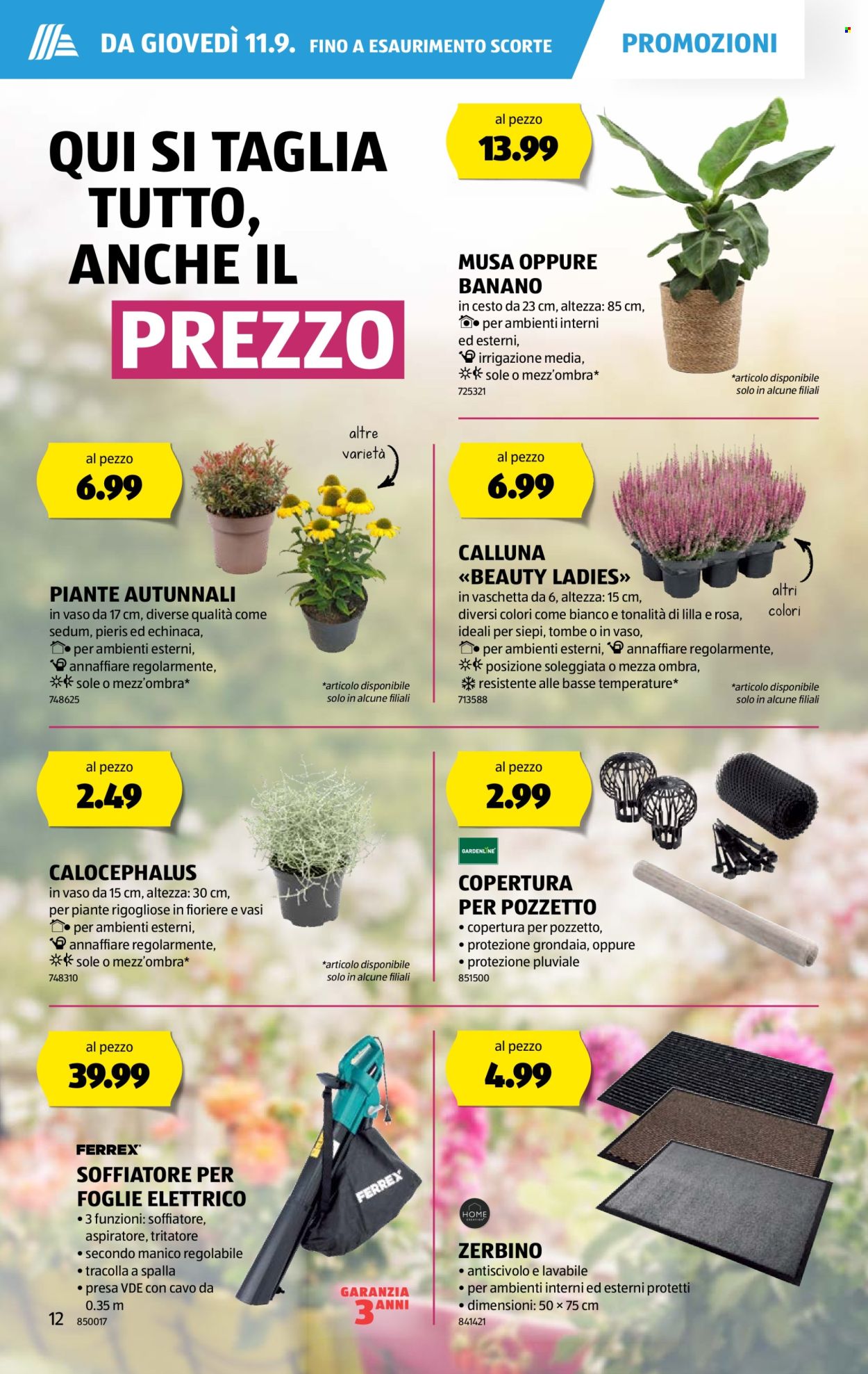 Volantino Aldi - 11.9.2025 - 17.9.2025. Pagina 12. Pagina 12
