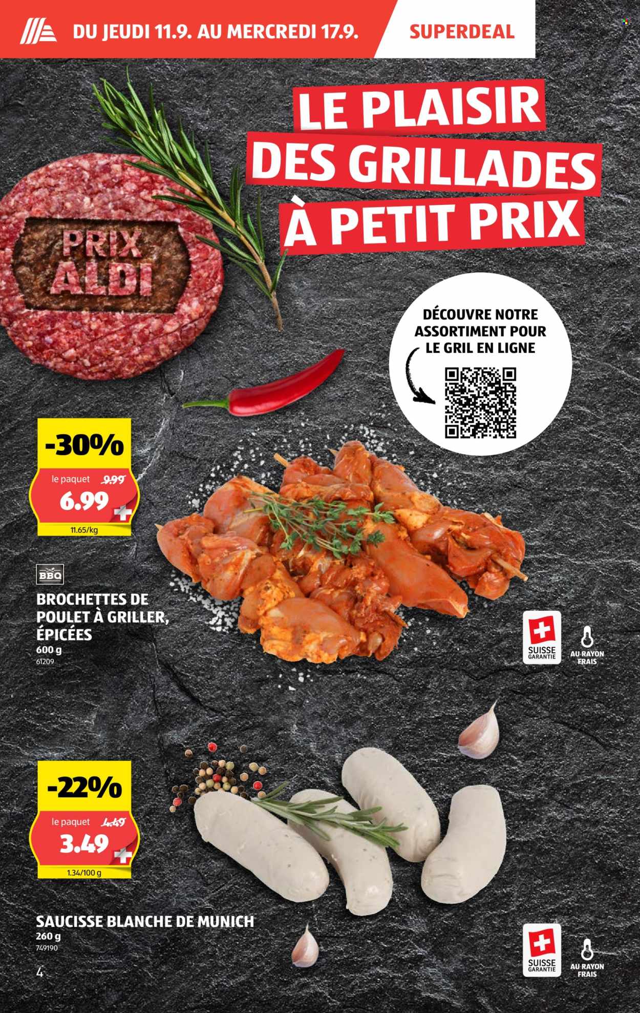 Volantino Aldi - 11.9.2025 - 17.9.2025. Pagina 4. Pagina 4