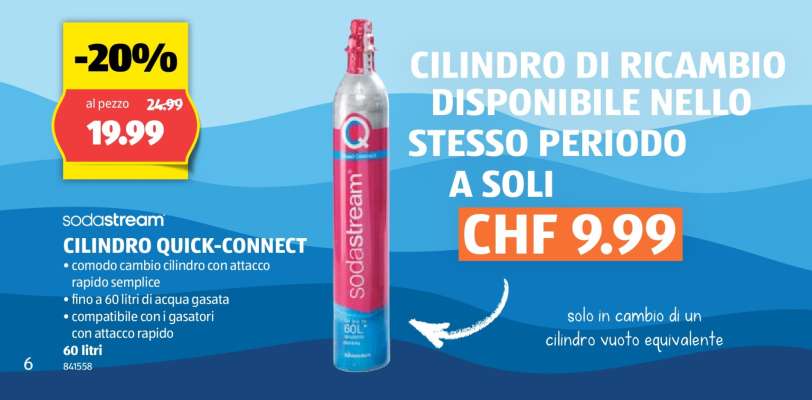 Sodastream Cilindro Quick-Connect