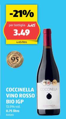 COCCINELLA VINO ROSSO BIO IGP