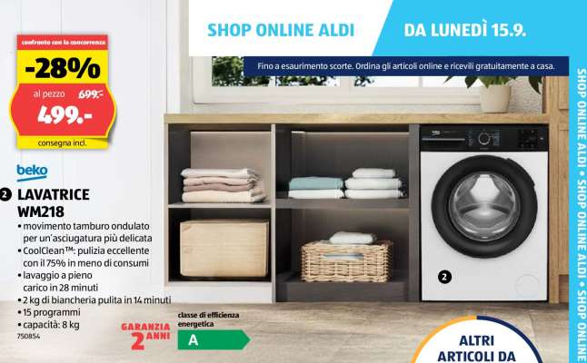 LAVATRICE WM218