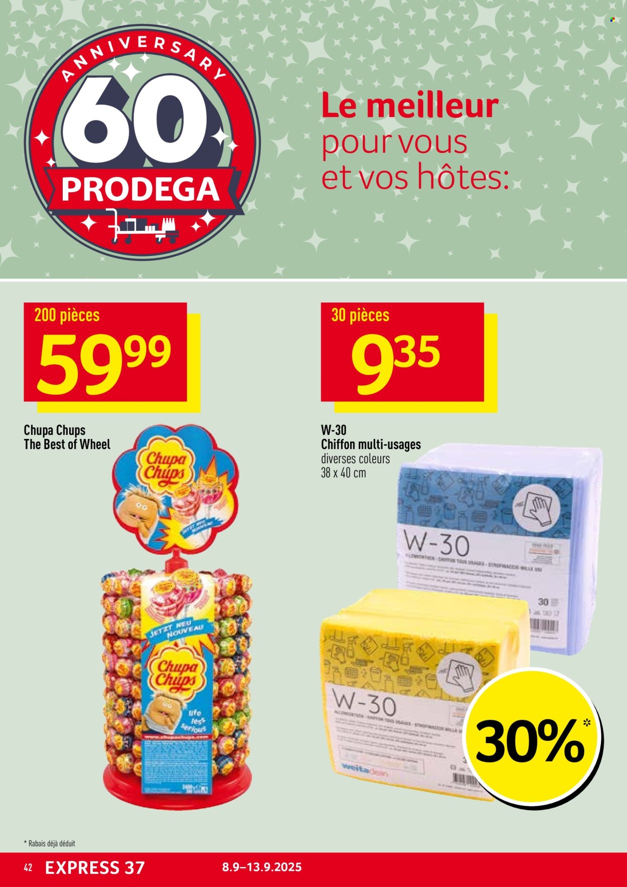 Volantino Prodega - 8.9.2025 - 13.9.2025. Pagina 42. Pagina 42