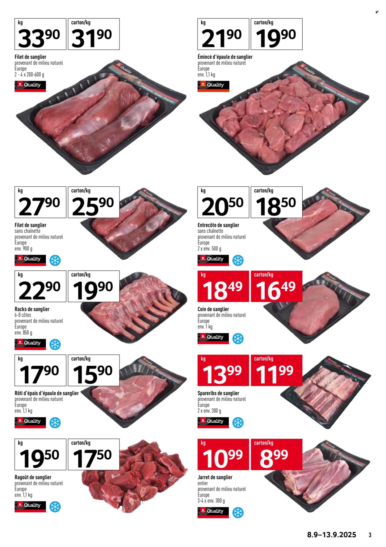 Volantino Prodega - 8.9.2025 - 13.9.2025. Pagina 3. Pagina 3