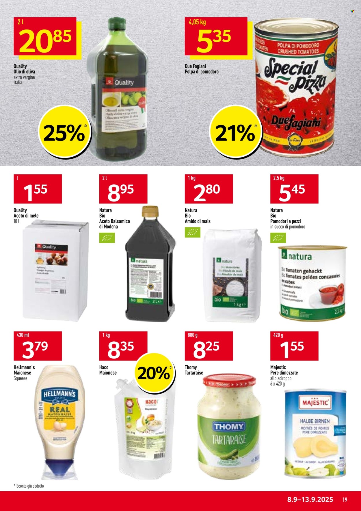 Volantino Prodega - 8.9.2025 - 13.9.2025. Pagina 19. Pagina 19