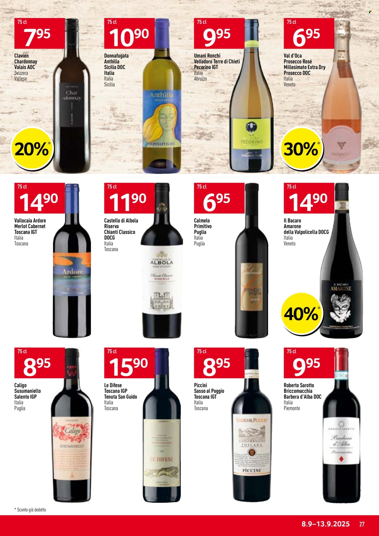 Volantino Prodega - 8.9.2025 - 13.9.2025. Pagina 27. Pagina 27