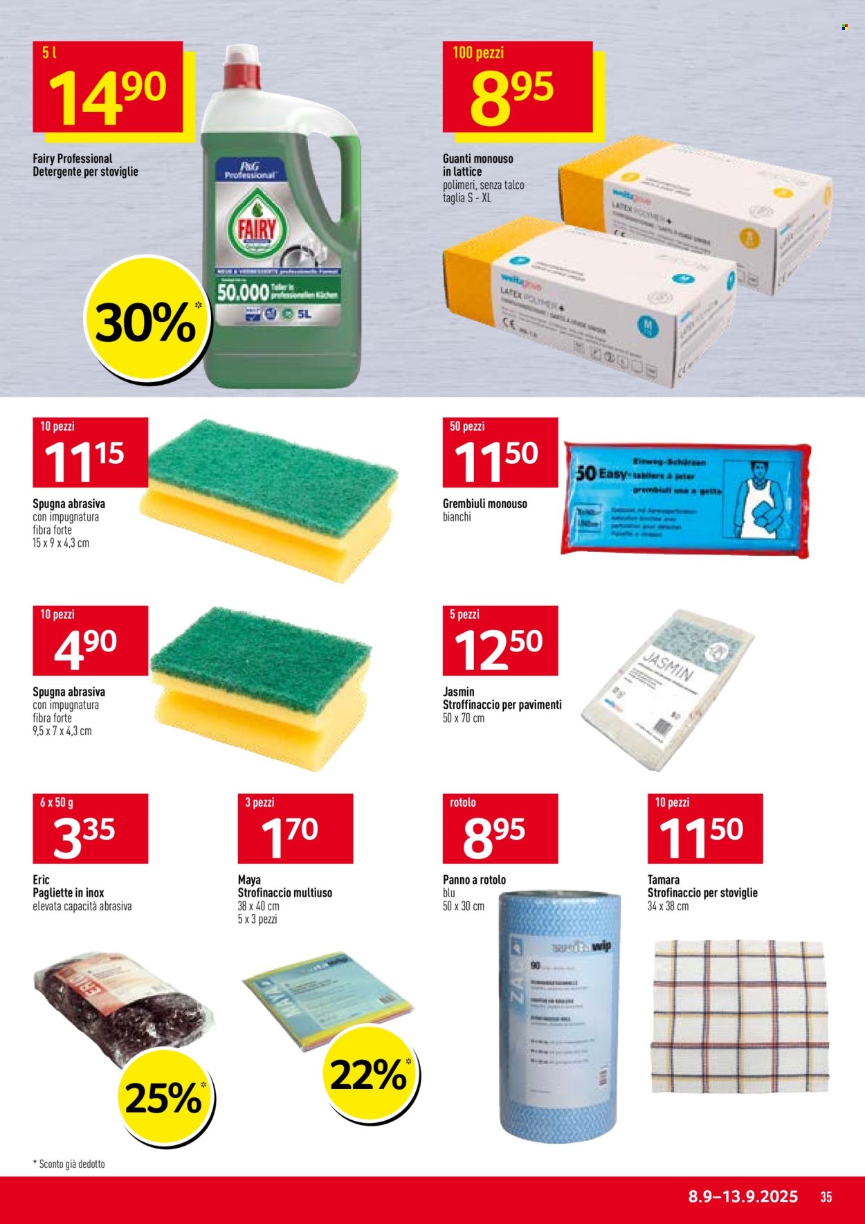 Volantino Prodega - 8.9.2025 - 13.9.2025. Pagina 35. Pagina 35