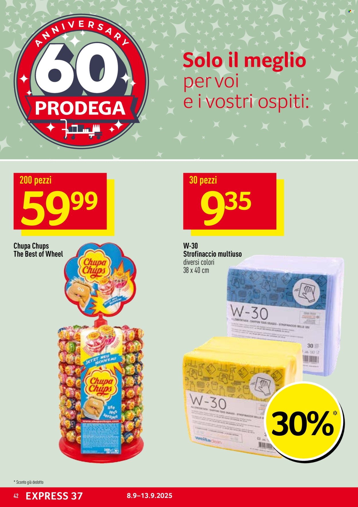 Volantino Prodega - 8.9.2025 - 13.9.2025. Pagina 42. Pagina 42