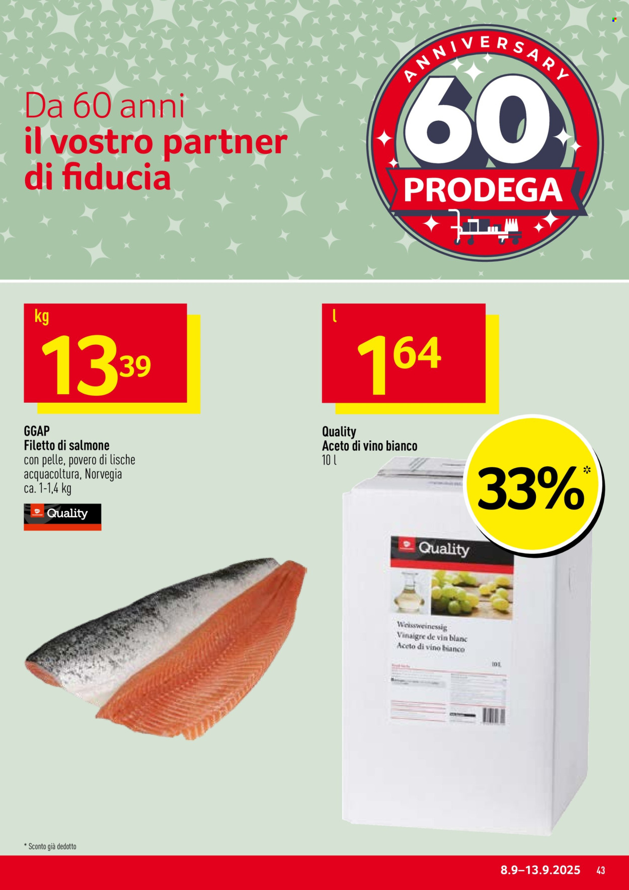 Volantino Prodega - 8.9.2025 - 13.9.2025. Pagina 43. Pagina 43