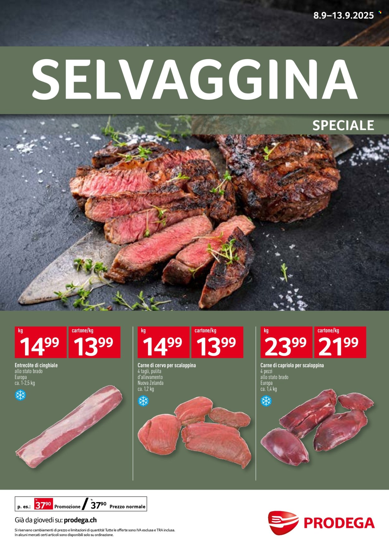 Volantino Prodega - 8.9.2025 - 13.9.2025. Pagina 1. Pagina 1