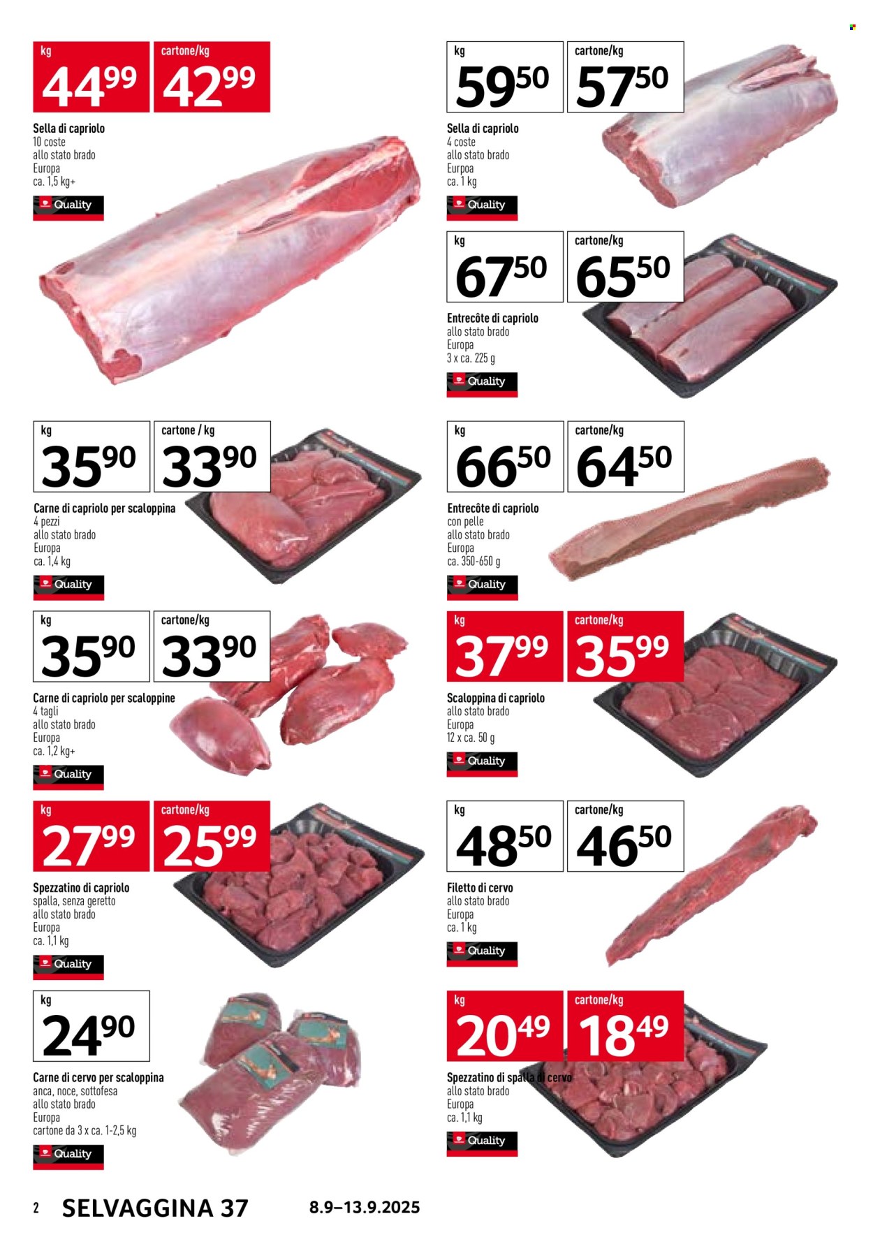 Volantino Prodega - 8.9.2025 - 13.9.2025. Pagina 2. Pagina 2