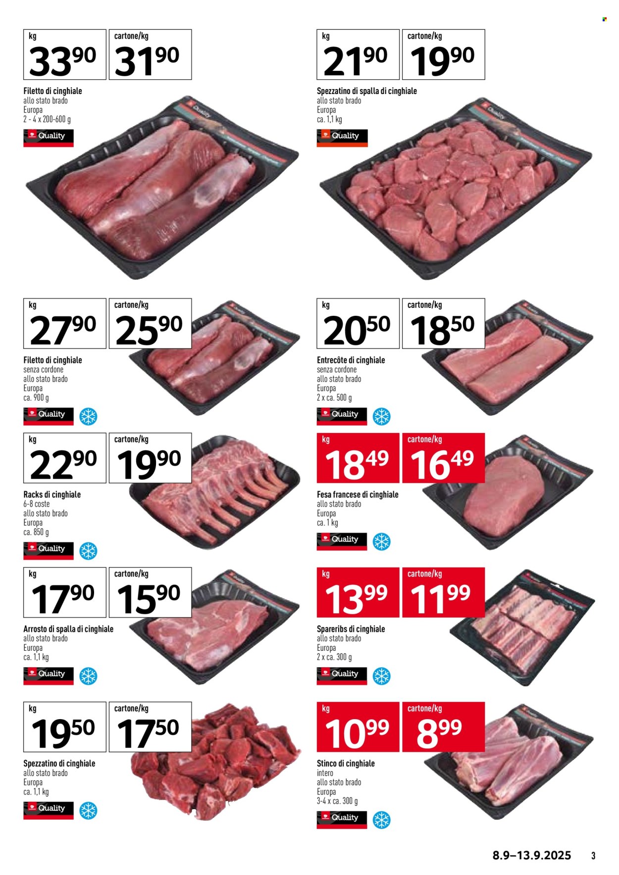 Volantino Prodega - 8.9.2025 - 13.9.2025. Pagina 3. Pagina 3