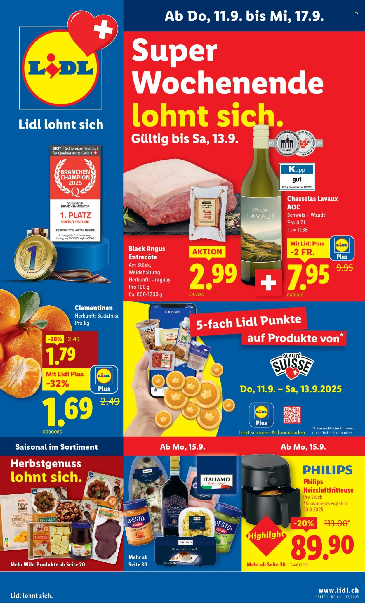 Volantino Lidl - 11.9.2025 - 17.9.2025. Pagina 1. Pagina 1