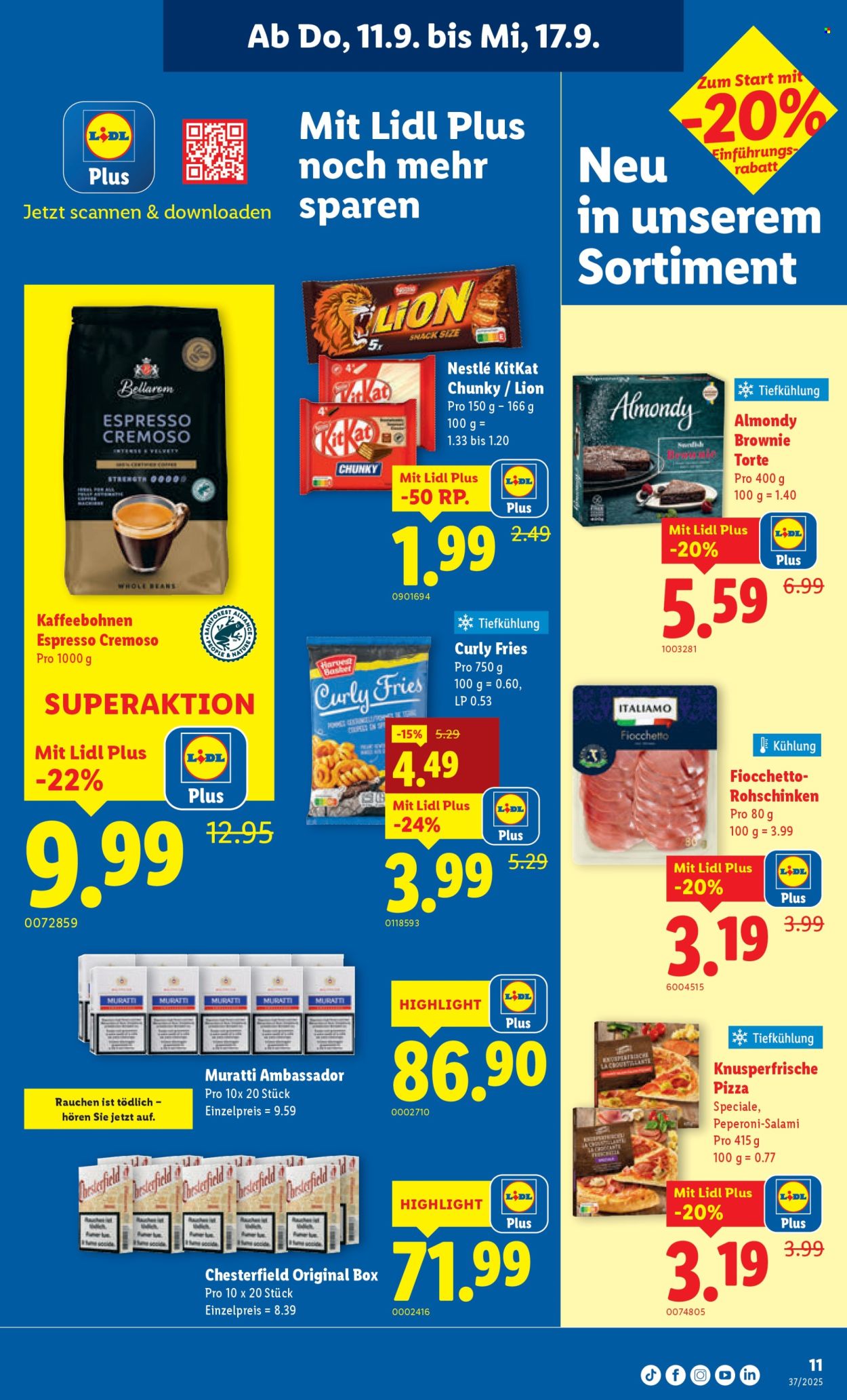 Volantino Lidl - 11.9.2025 - 17.9.2025. Pagina 11. Pagina 11