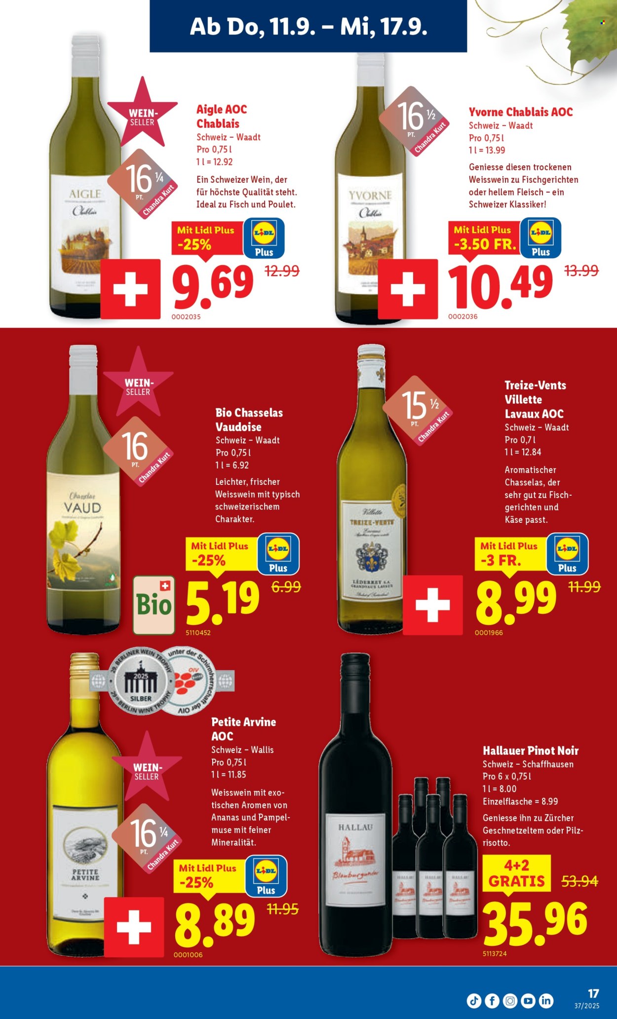 Volantino Lidl - 11.9.2025 - 17.9.2025. Pagina 17. Pagina 17
