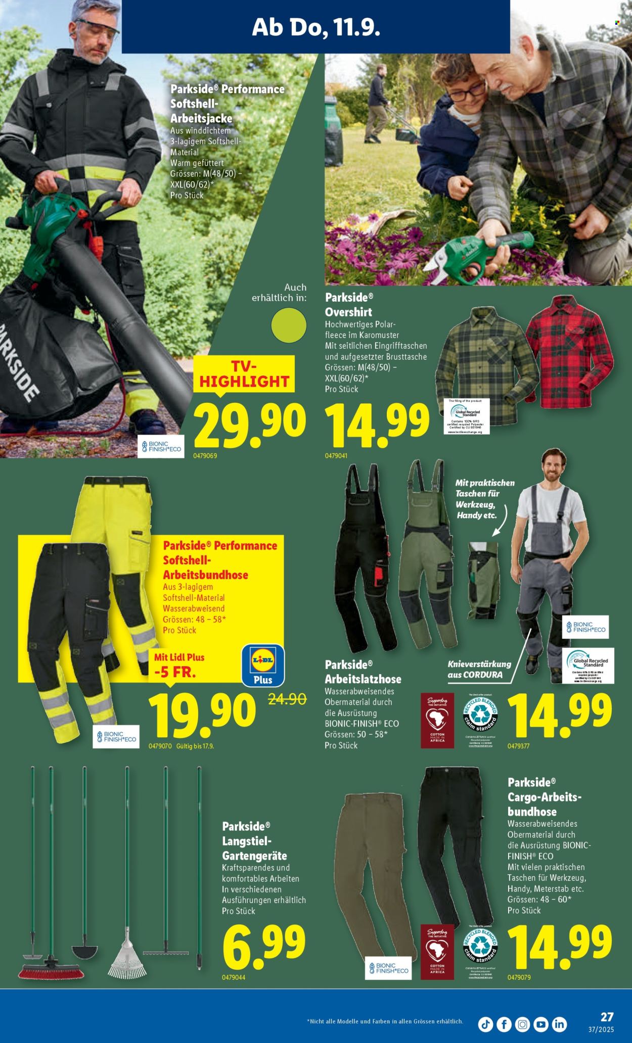 Volantino Lidl - 11.9.2025 - 17.9.2025. Pagina 27. Pagina 27