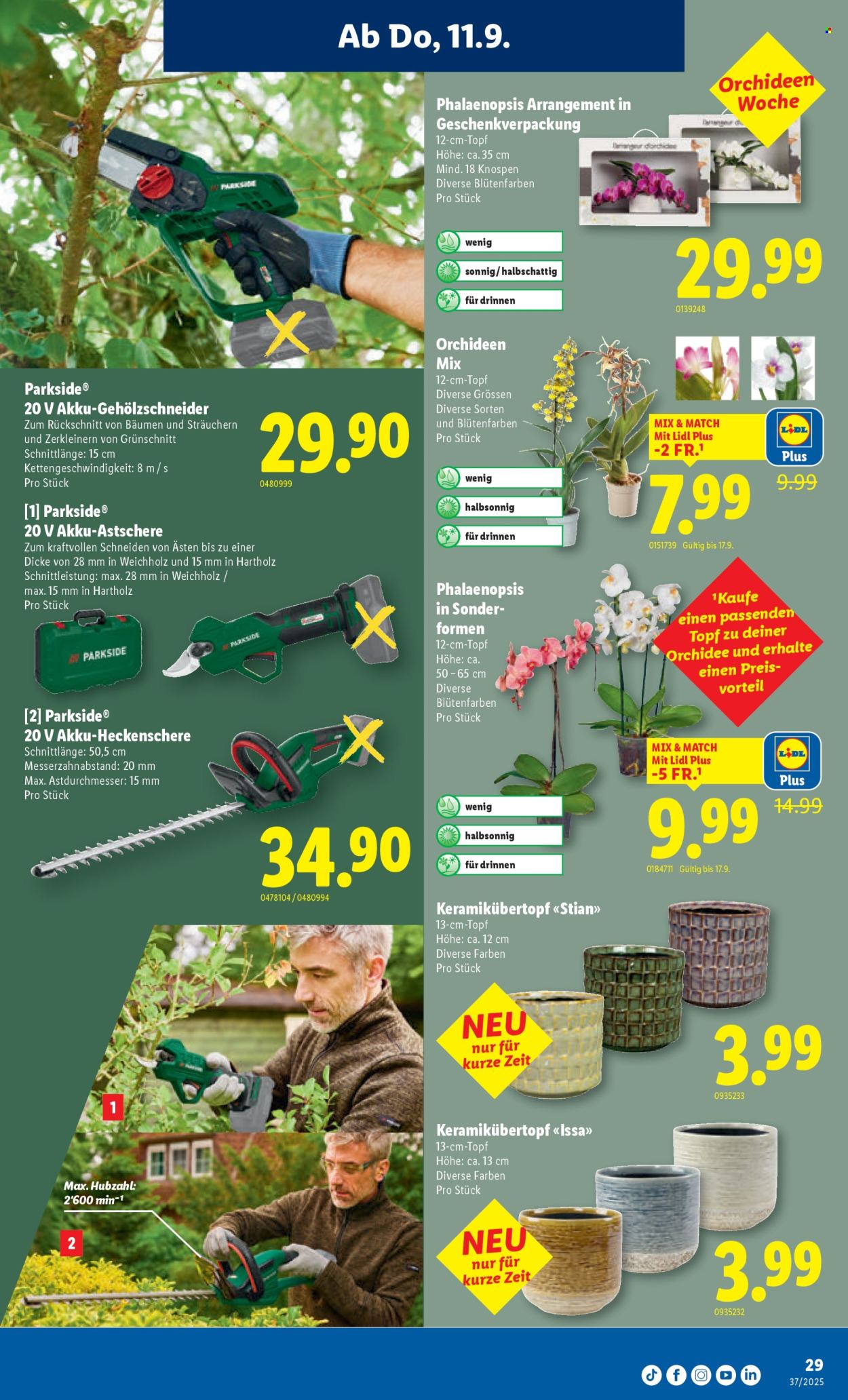 Volantino Lidl - 11.9.2025 - 17.9.2025. Pagina 29. Pagina 29
