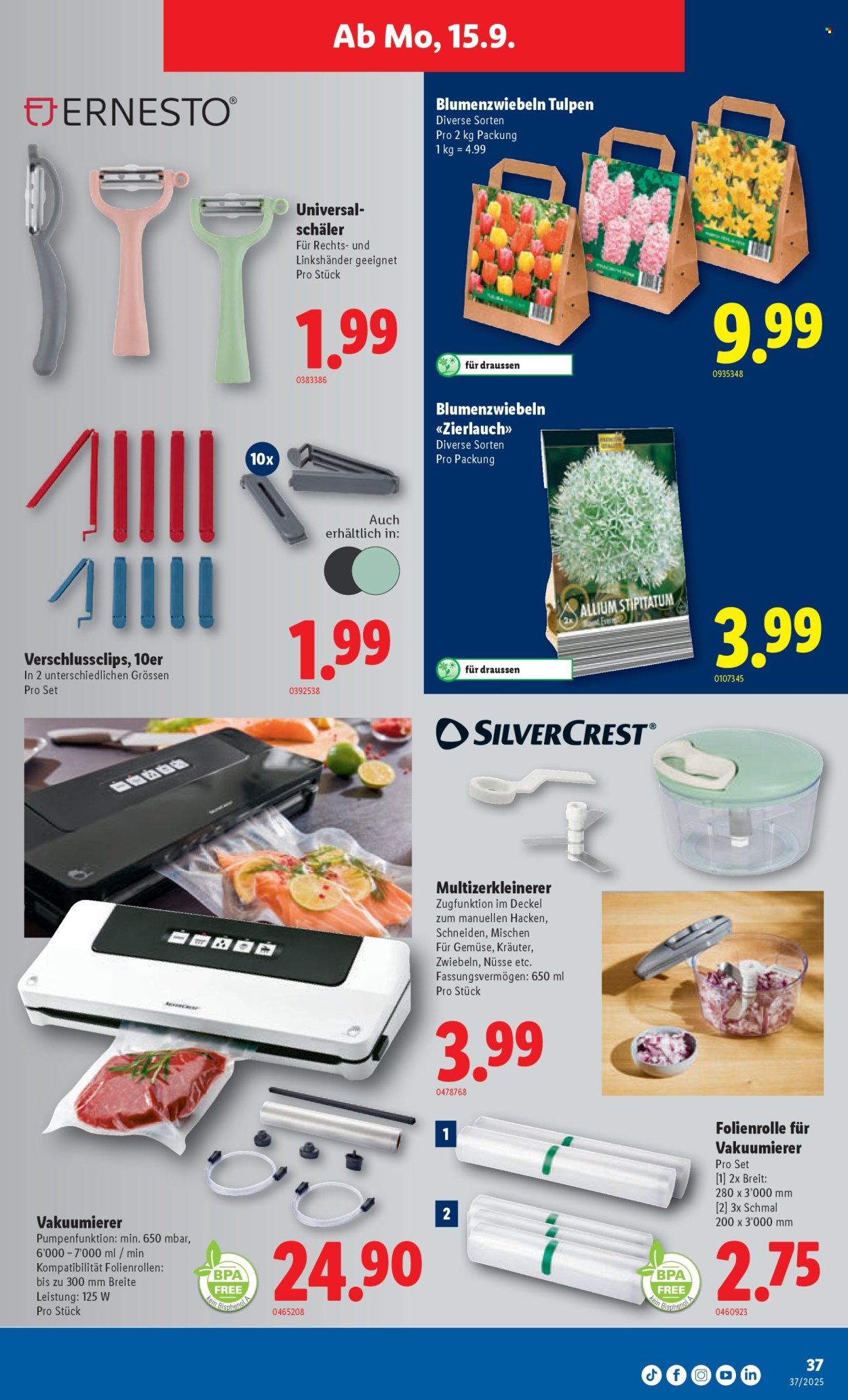 Volantino Lidl - 11.9.2025 - 17.9.2025. Pagina 37. Pagina 37
