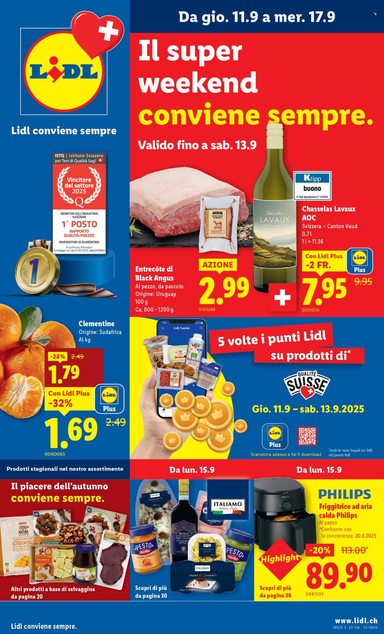 Volantino Lidl - 11.9.2025 - 17.9.2025. Pagina 1. Pagina 1