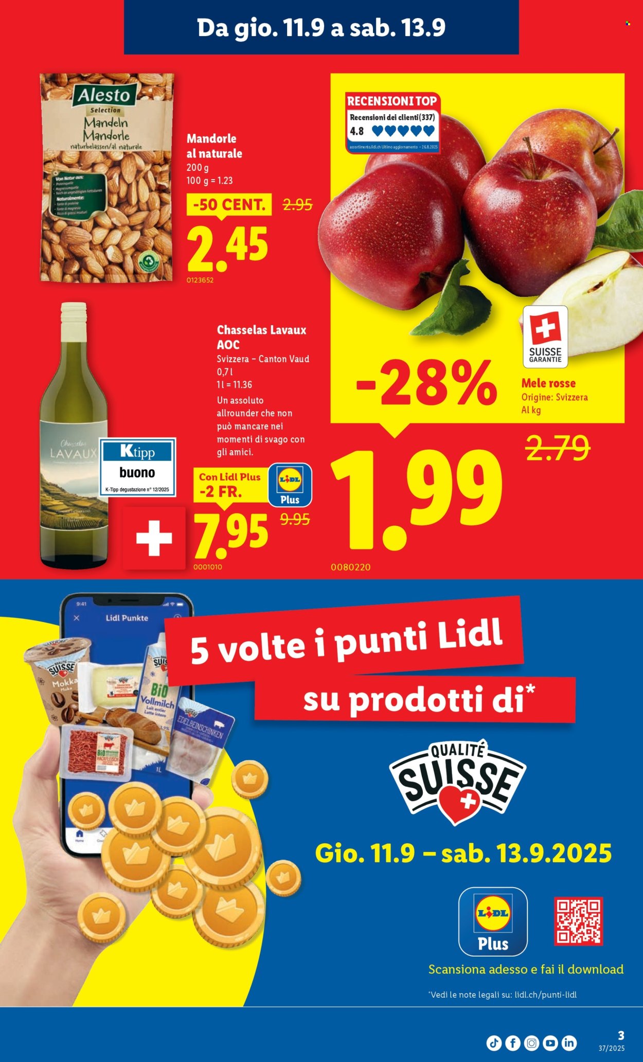 Volantino Lidl - 11.9.2025 - 17.9.2025. Pagina 3. Pagina 3