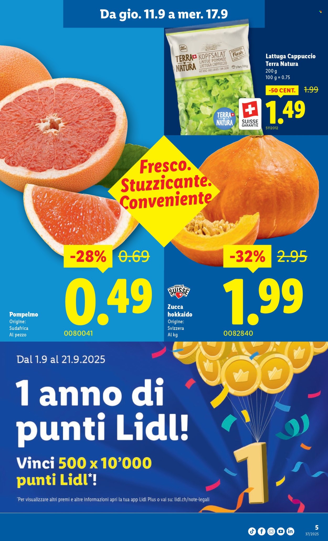 Volantino Lidl - 11.9.2025 - 17.9.2025. Pagina 5. Pagina 5