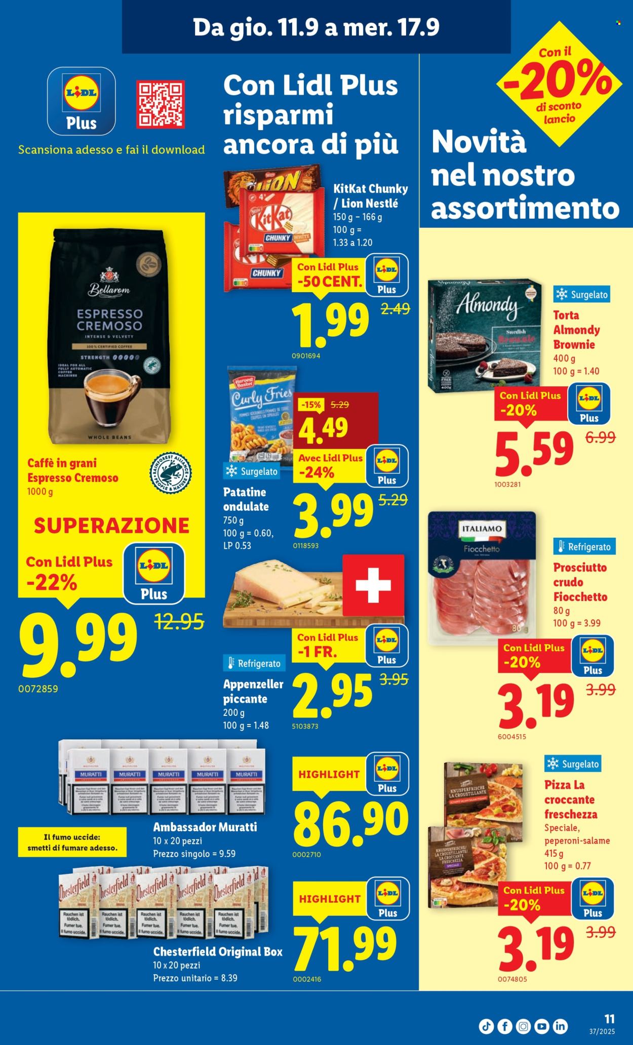 Volantino Lidl - 11.9.2025 - 17.9.2025. Pagina 11. Pagina 11