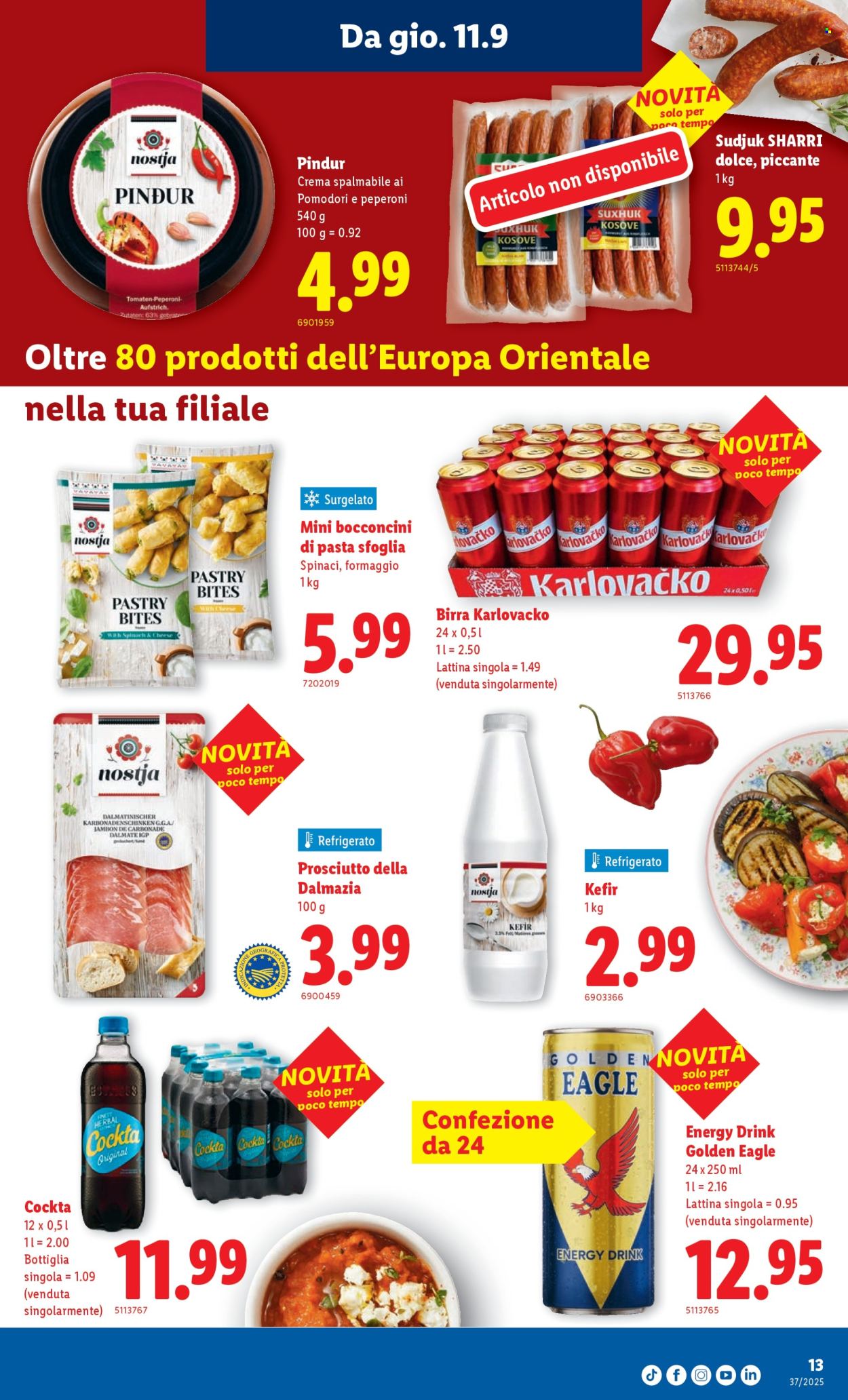 Volantino Lidl - 11.9.2025 - 17.9.2025. Pagina 13. Pagina 13