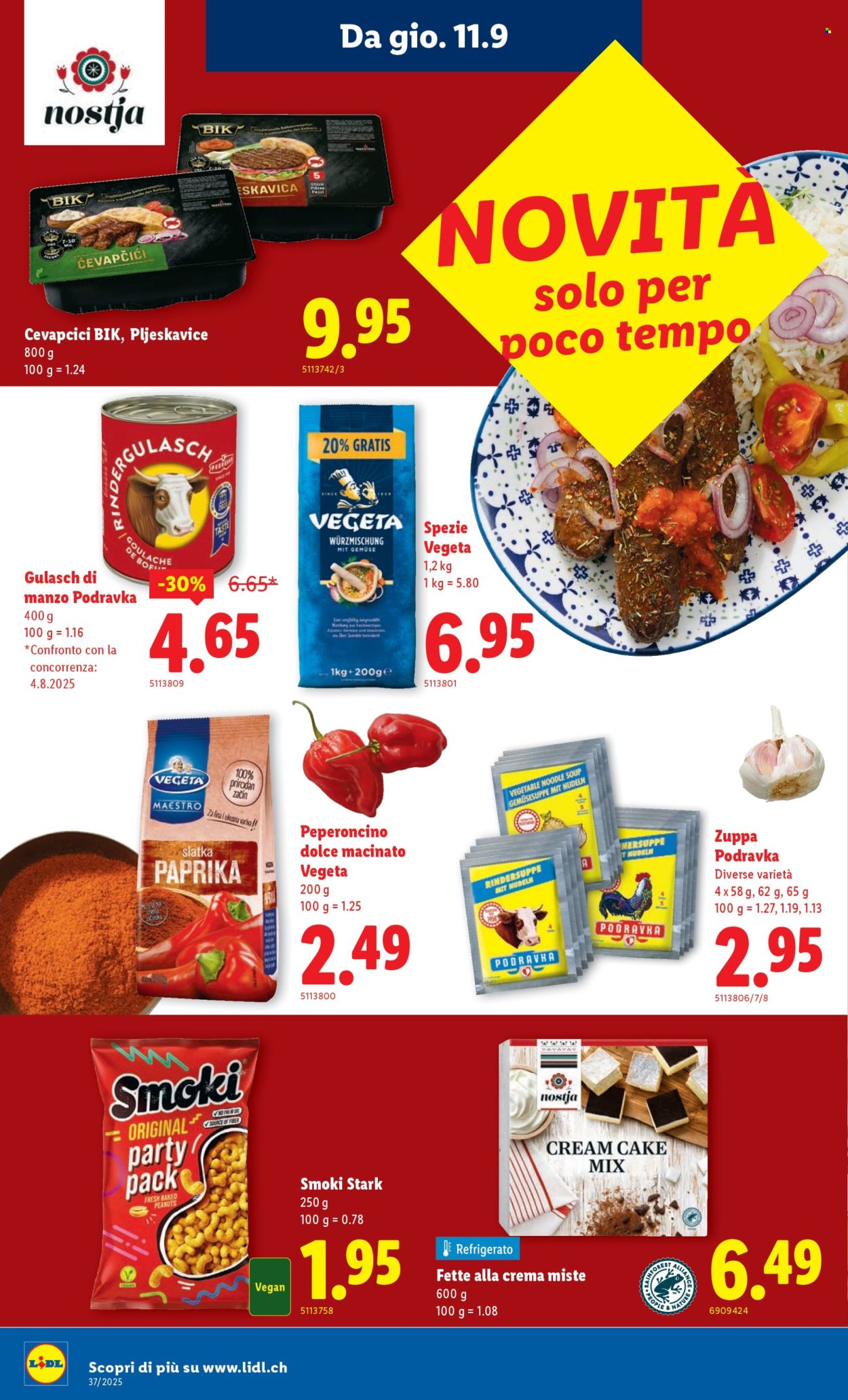 Volantino Lidl - 11.9.2025 - 17.9.2025. Pagina 14. Pagina 14