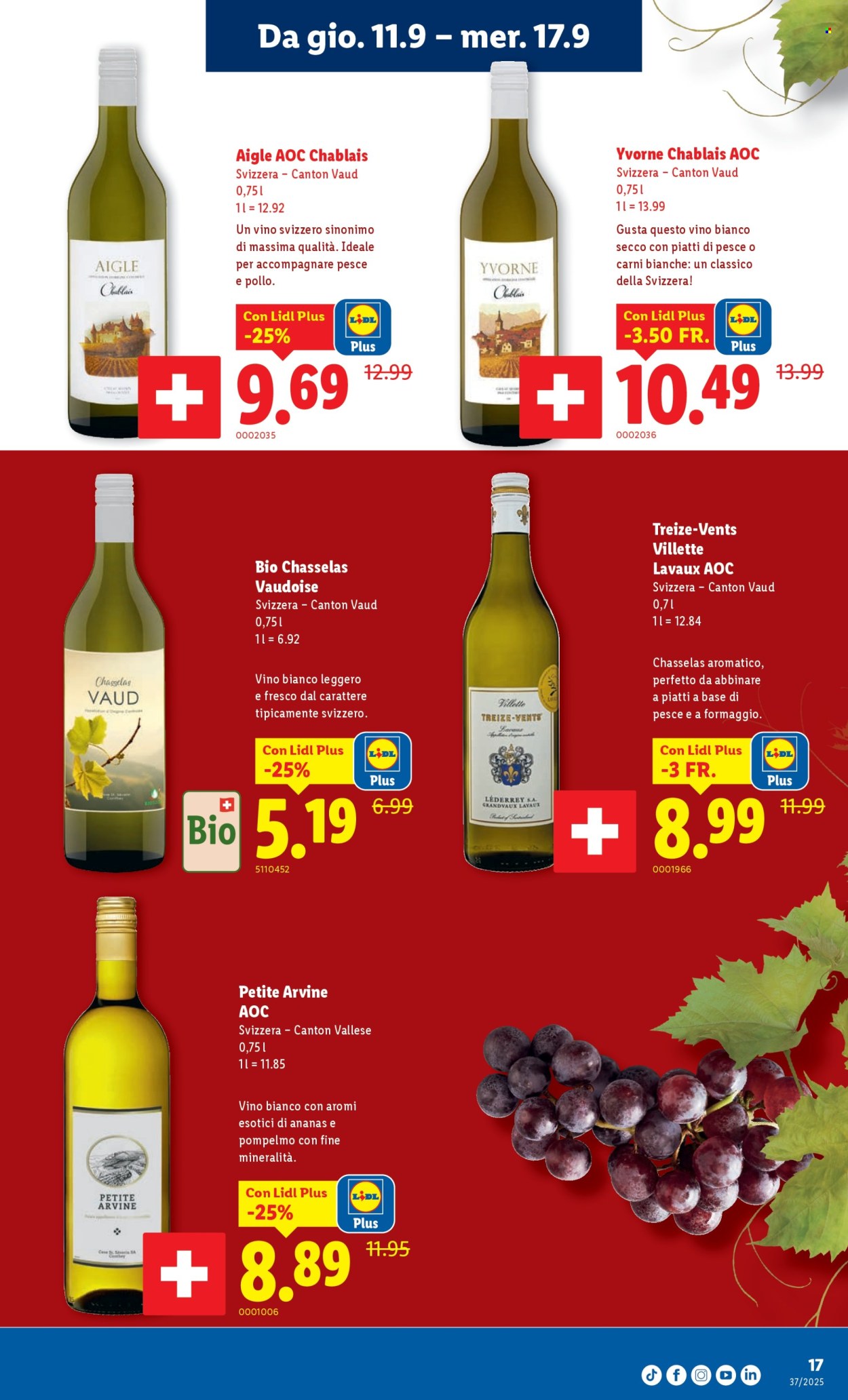 Volantino Lidl - 11.9.2025 - 17.9.2025. Pagina 17. Pagina 17