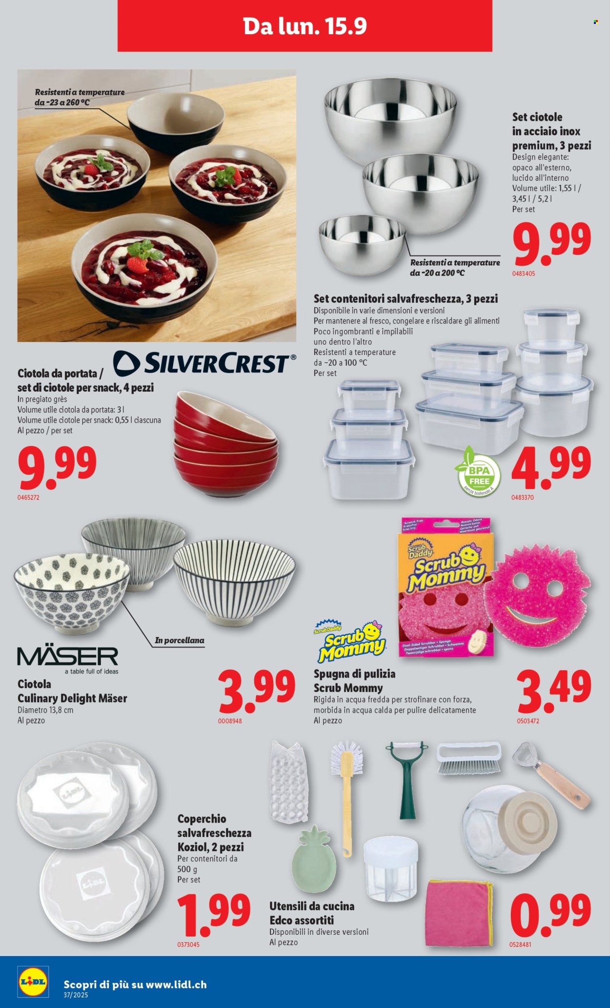 Volantino Lidl - 11.9.2025 - 17.9.2025. Pagina 38. Pagina 38