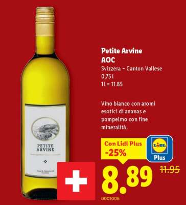 Petite Arvine AOC