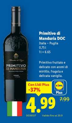 Primitivo di Manduria DOC