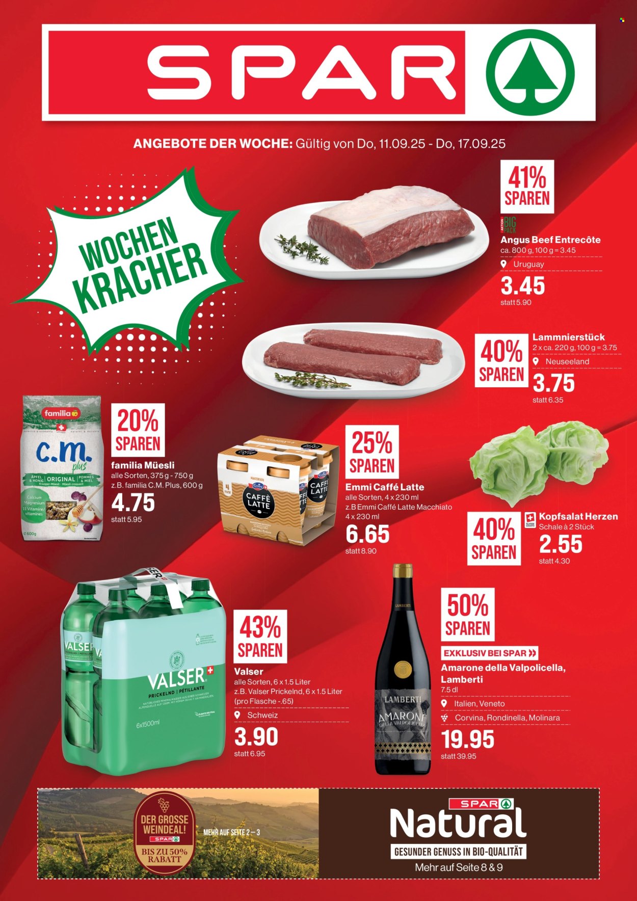Volantino SPAR - 11.9.2025 - 17.9.2025. Pagina 1. Pagina 1