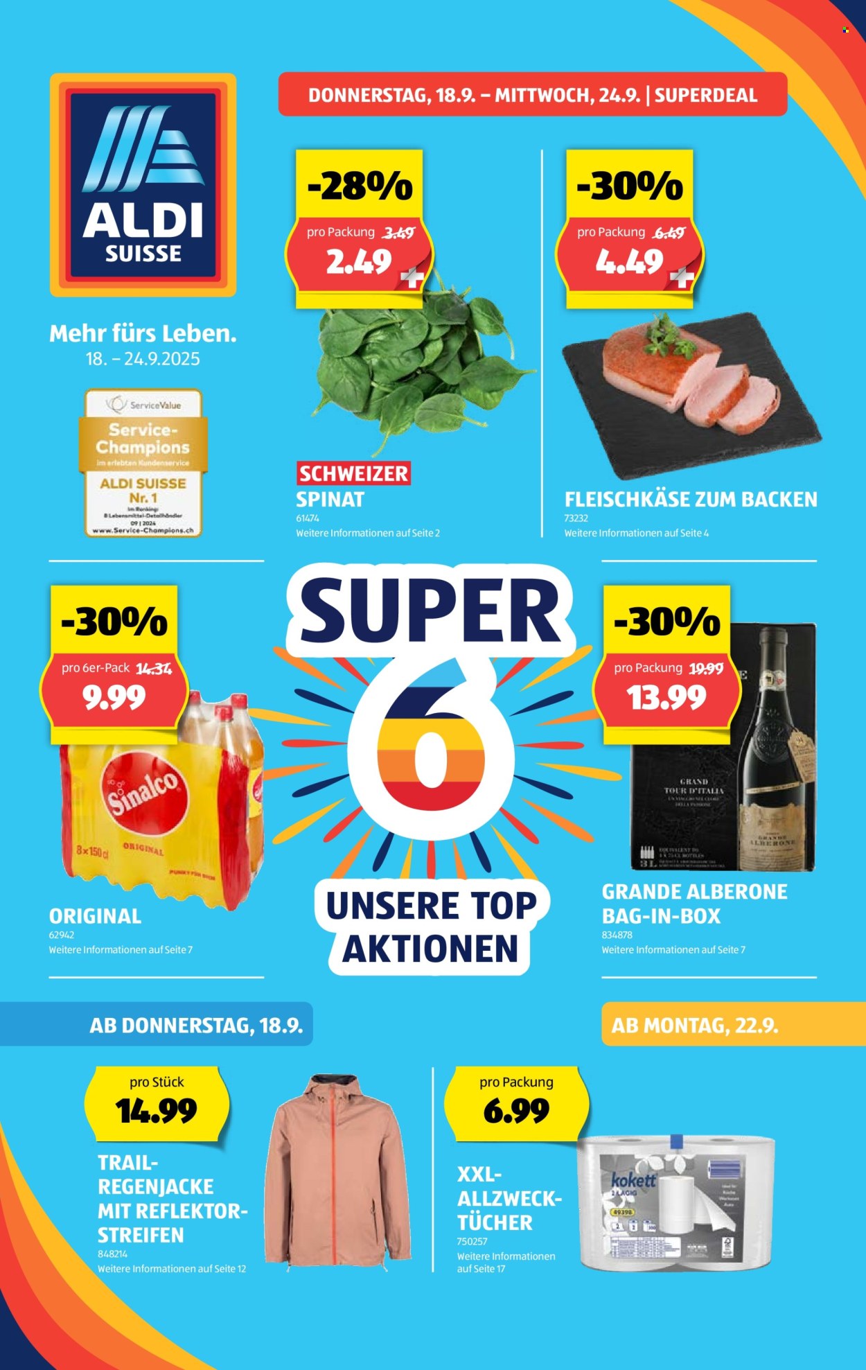 Volantino Aldi - 18.9.2025 - 24.9.2025. Pagina 1. Pagina 1