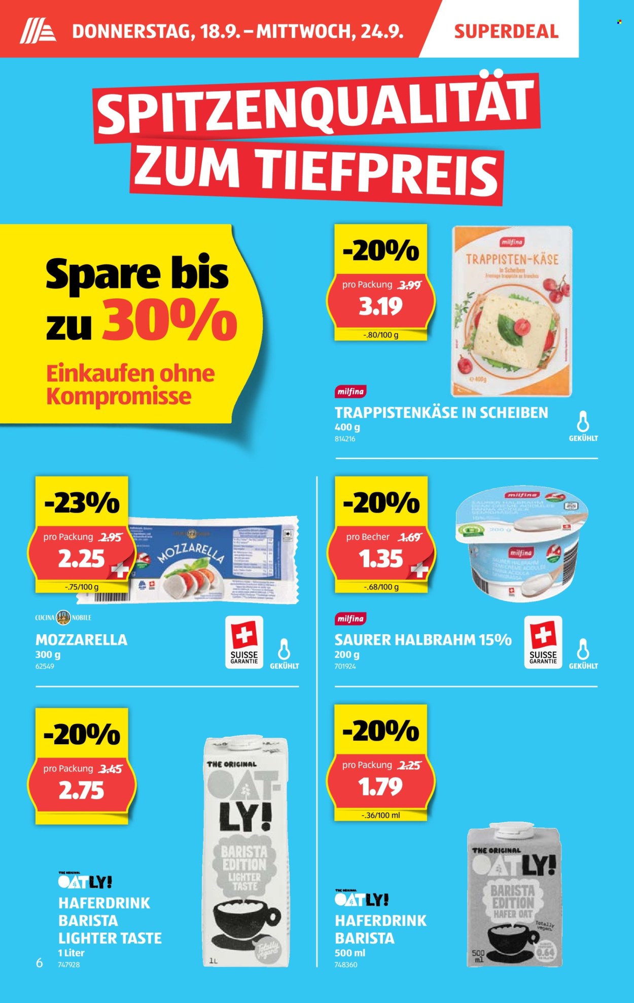 Volantino Aldi - 18.9.2025 - 24.9.2025. Pagina 6. Pagina 6
