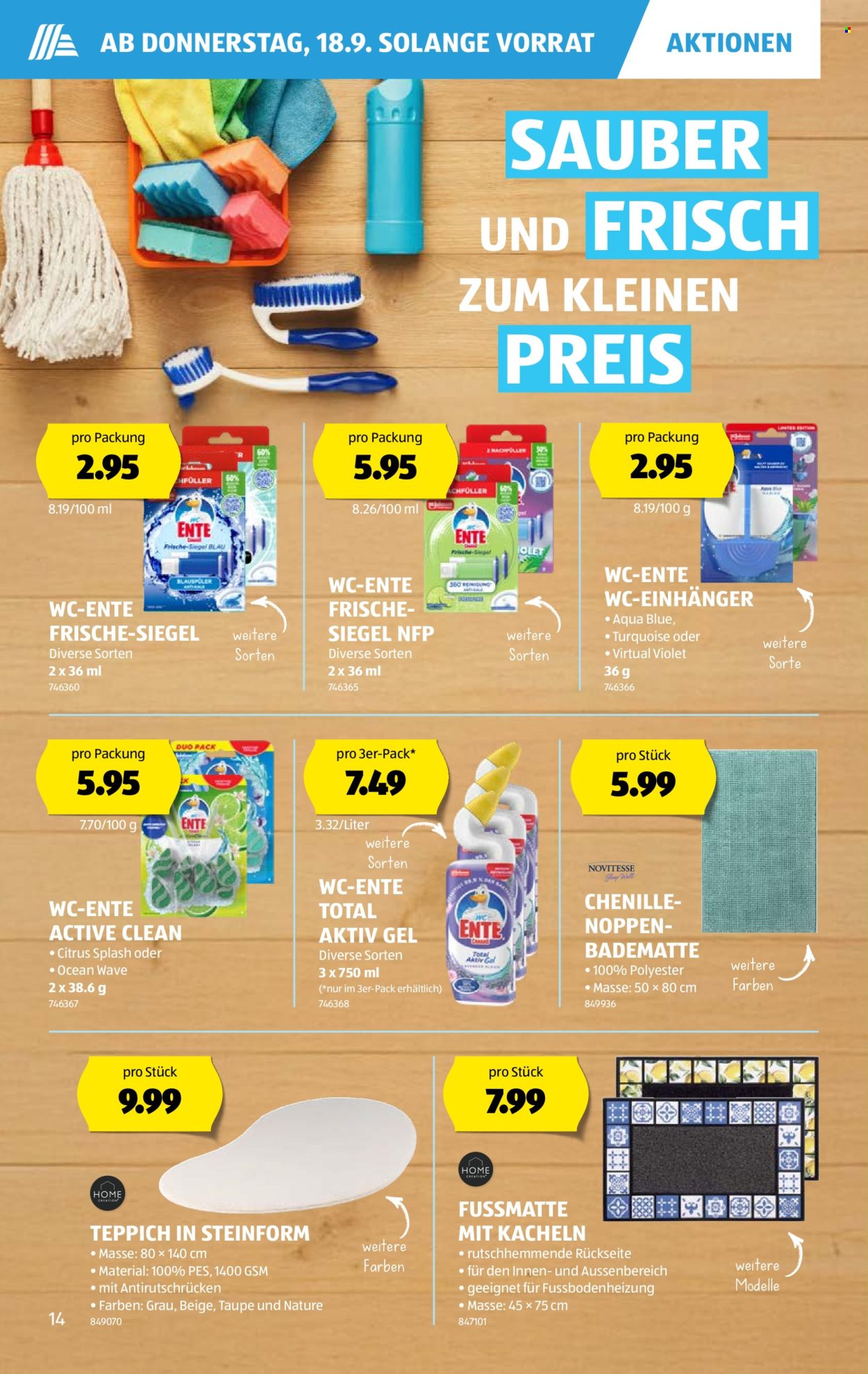 Volantino Aldi - 18.9.2025 - 24.9.2025. Pagina 14. Pagina 14