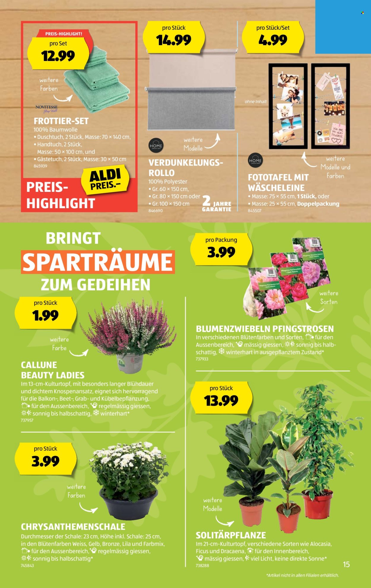 Volantino Aldi - 18.9.2025 - 24.9.2025. Pagina 15. Pagina 15