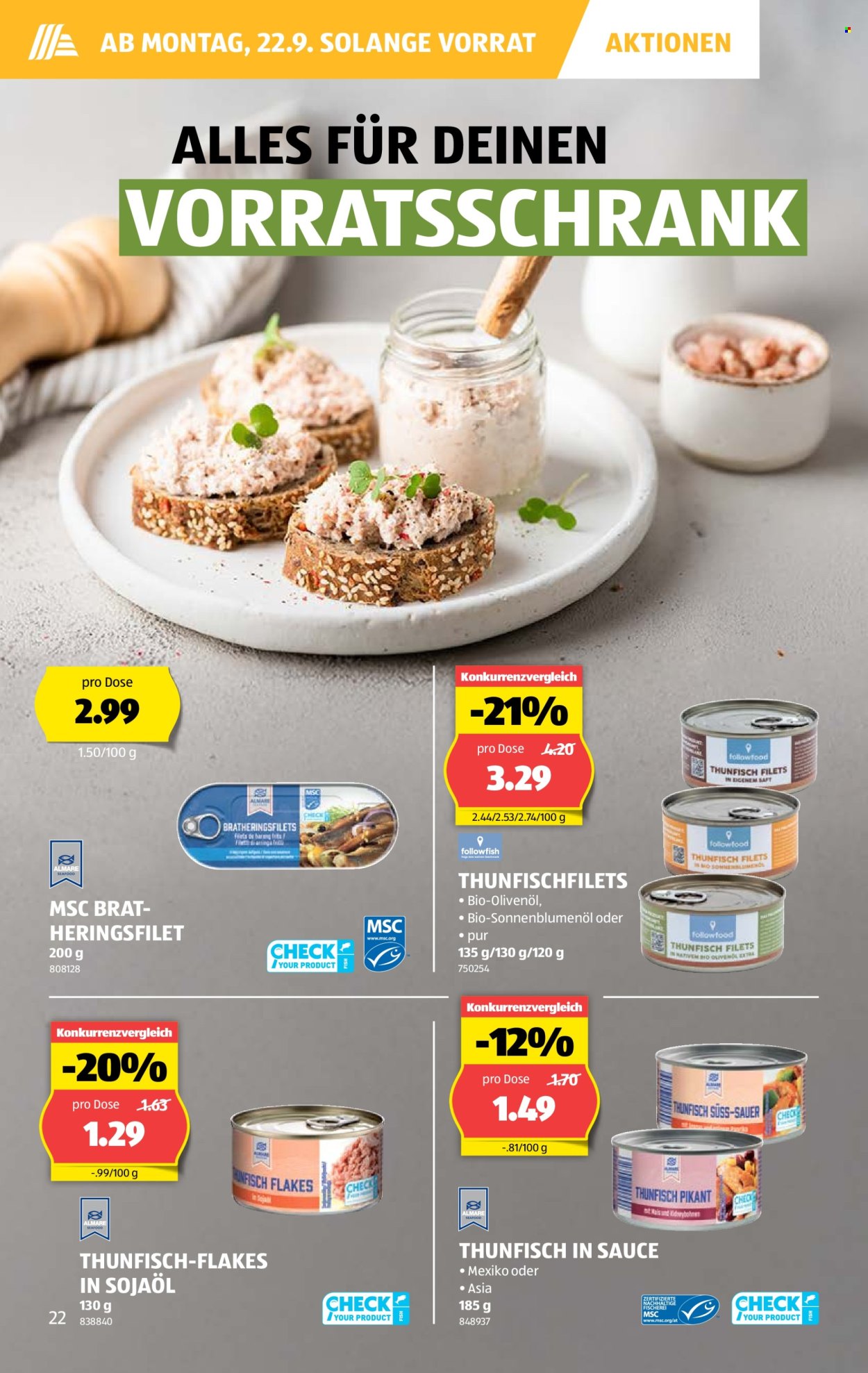 Volantino Aldi - 18.9.2025 - 24.9.2025. Pagina 22. Pagina 22