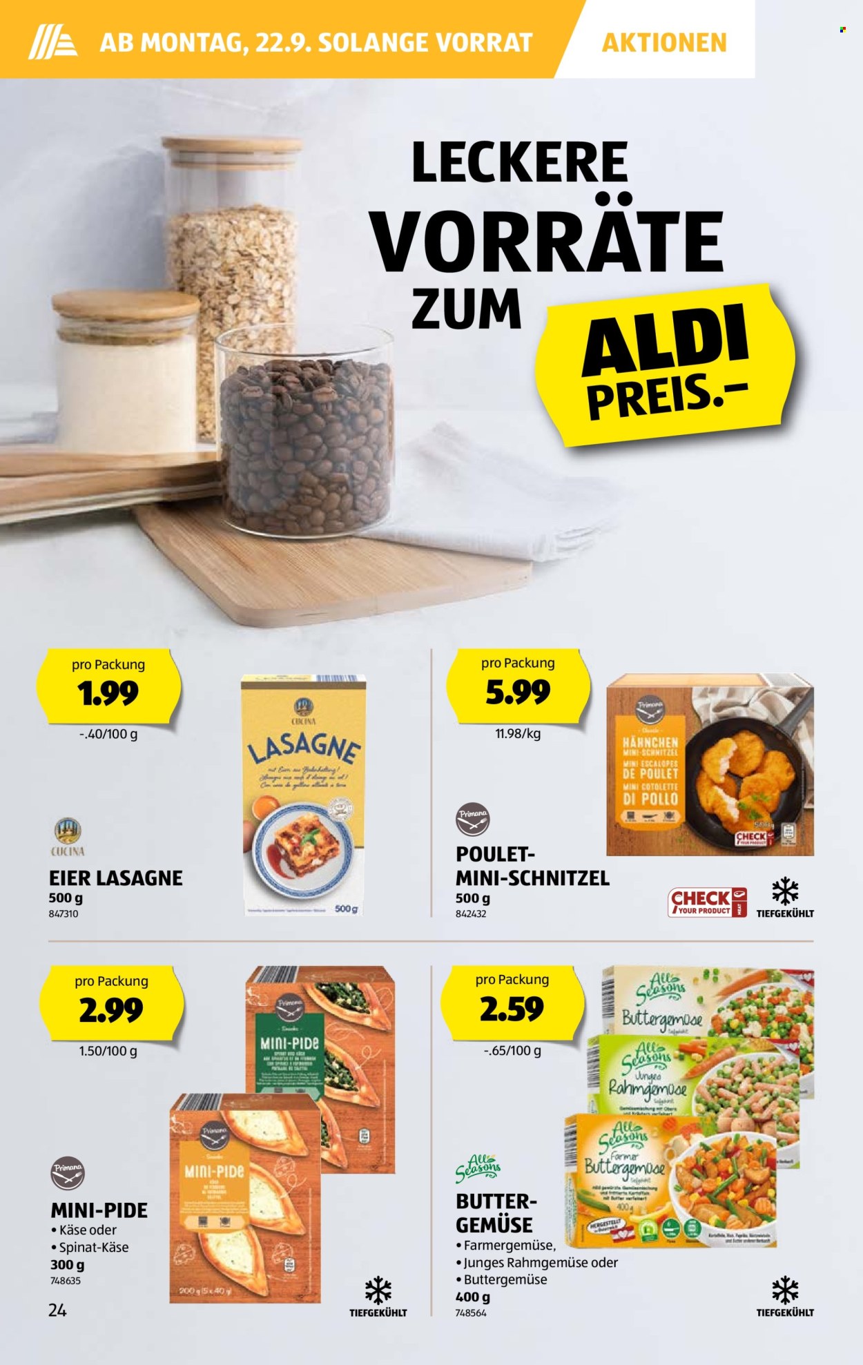 Volantino Aldi - 18.9.2025 - 24.9.2025. Pagina 24. Pagina 24