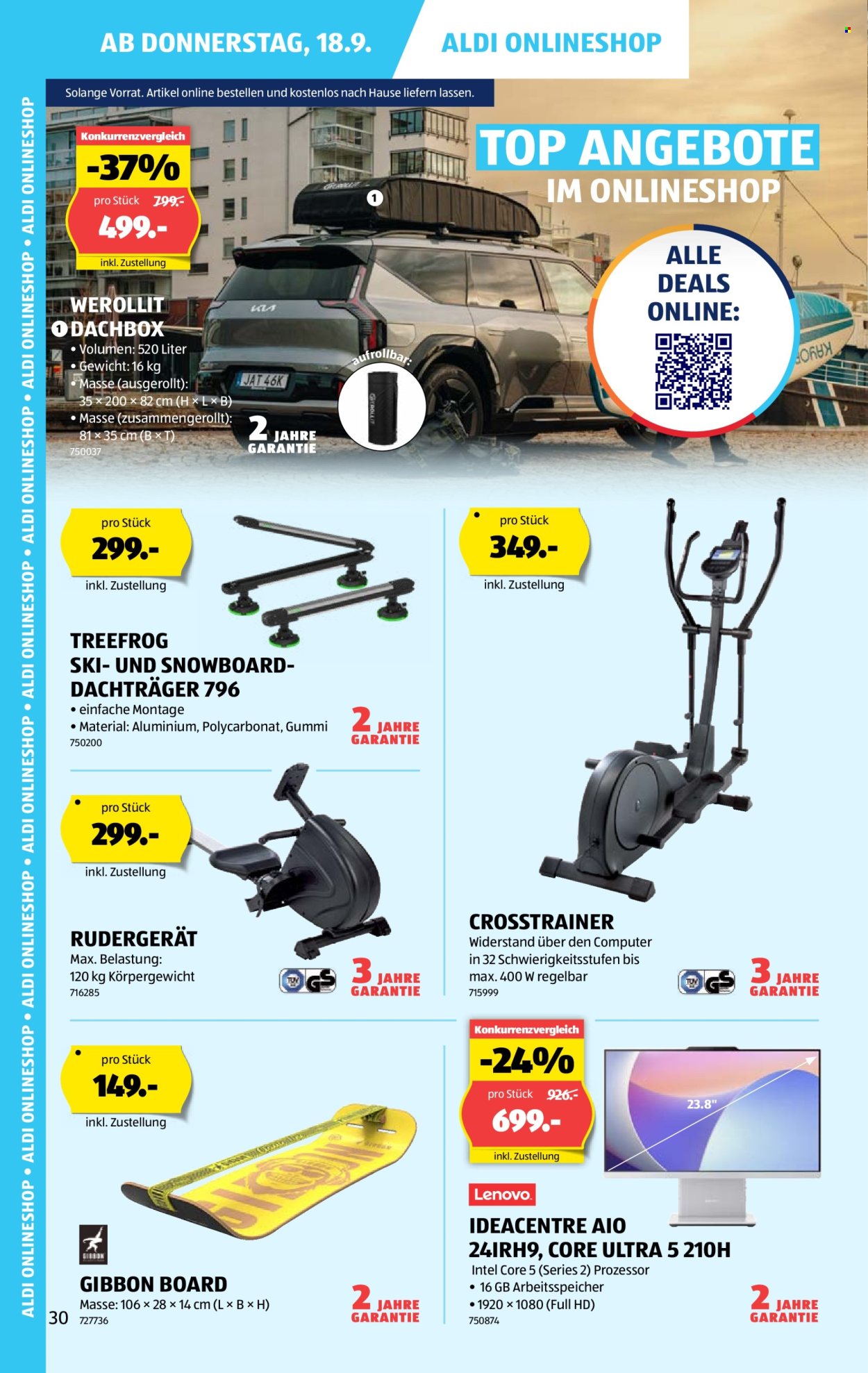 Volantino Aldi - 18.9.2025 - 24.9.2025. Pagina 30. Pagina 30