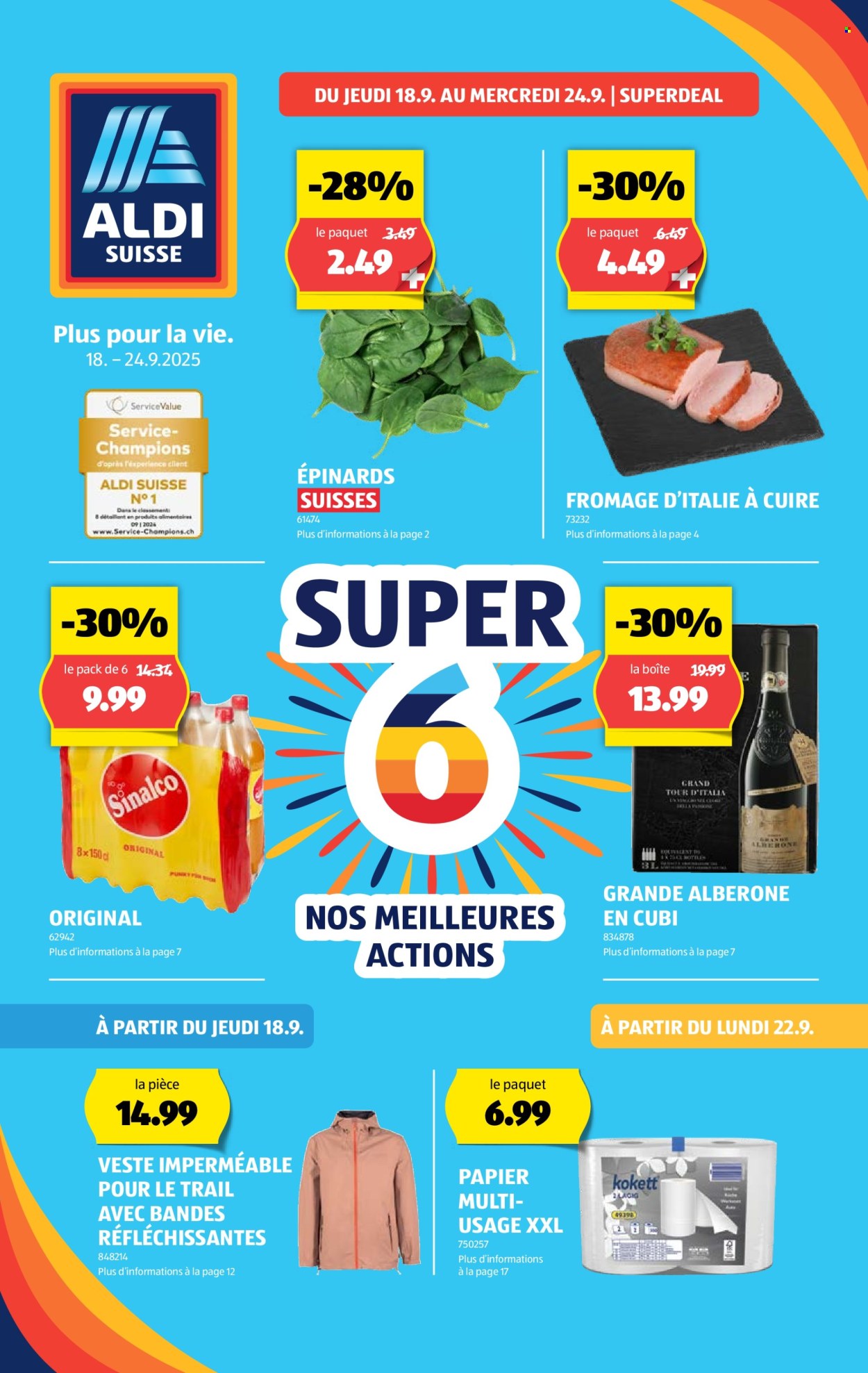 Volantino Aldi - 18.9.2025 - 24.9.2025. Pagina 1. Pagina 1