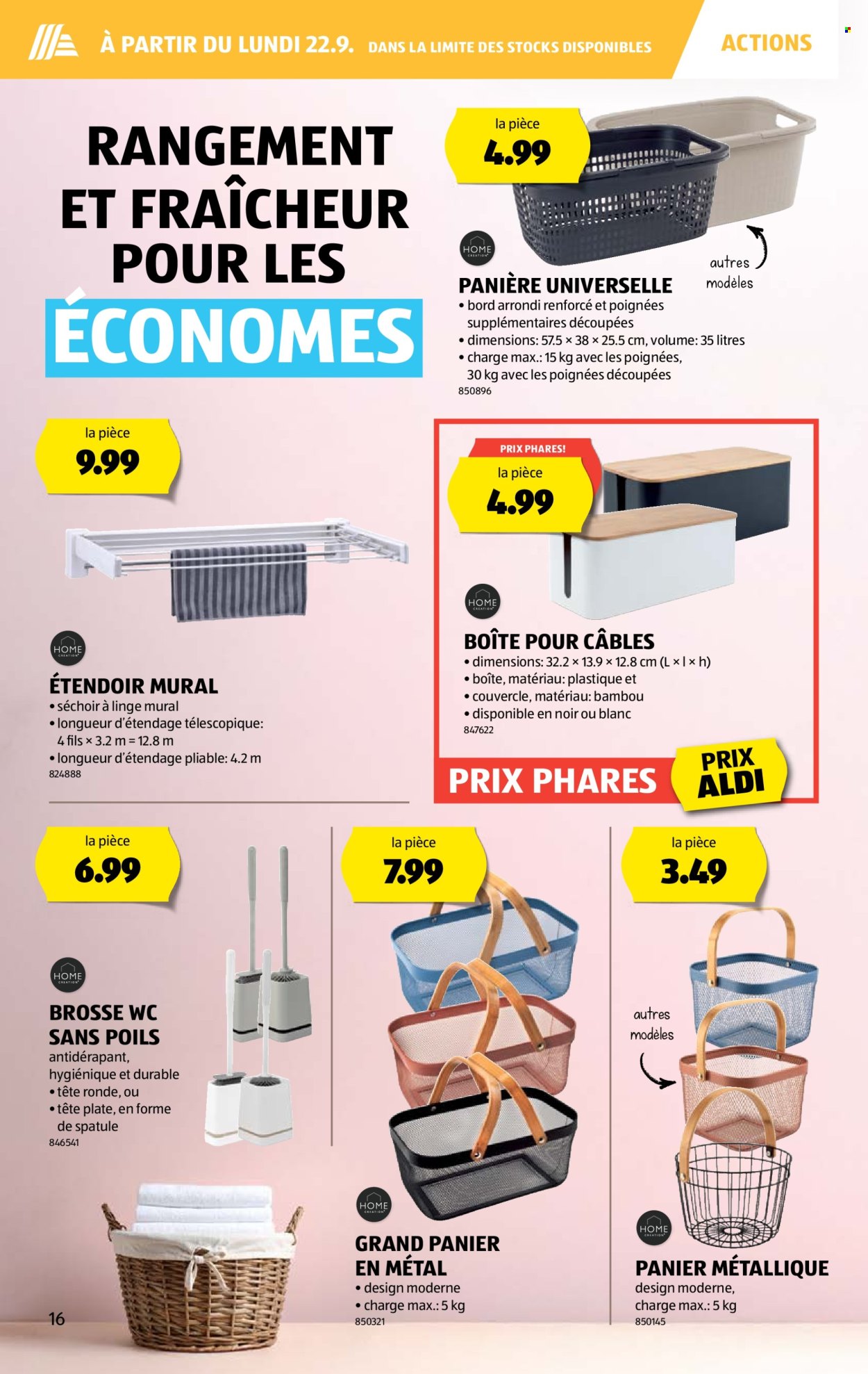 Volantino Aldi - 18.9.2025 - 24.9.2025. Pagina 16. Pagina 16