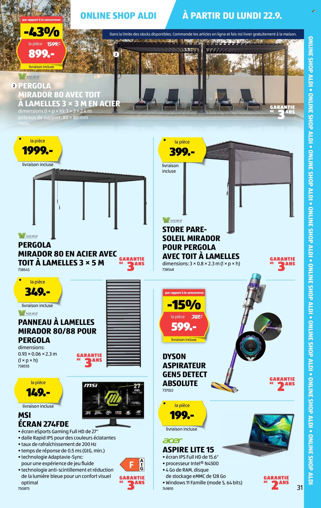 Volantino Aldi - 18.9.2025 - 24.9.2025. Pagina 31. Pagina 31