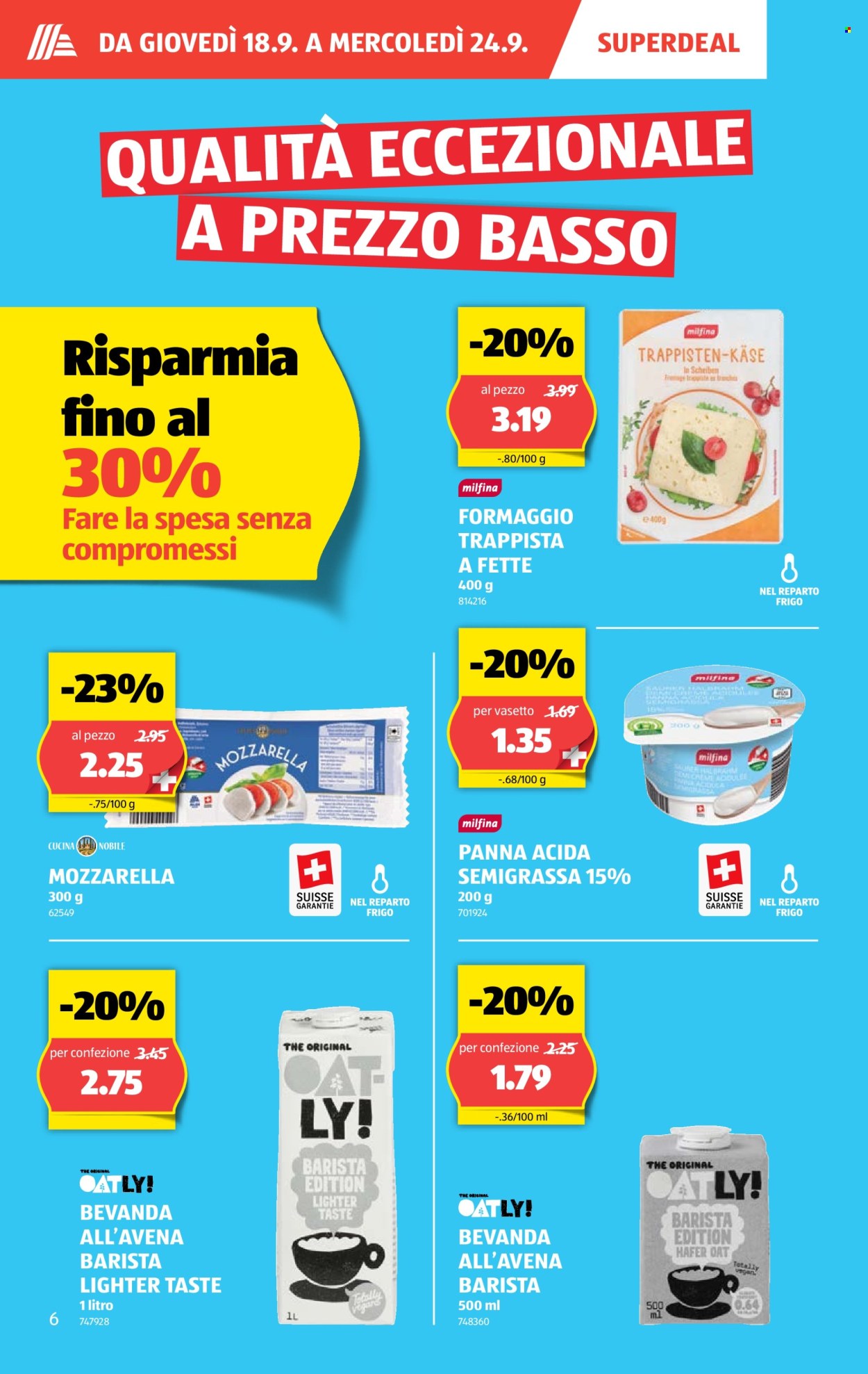 Volantino Aldi - 18.9.2025 - 24.9.2025. Pagina 6. Pagina 6