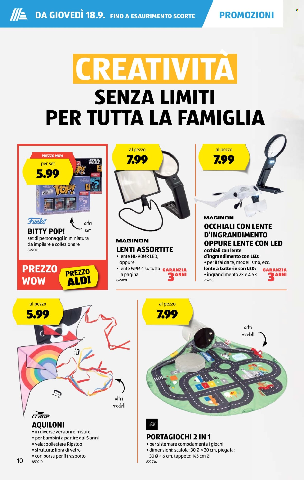 Volantino Aldi - 18.9.2025 - 24.9.2025. Pagina 10. Pagina 10