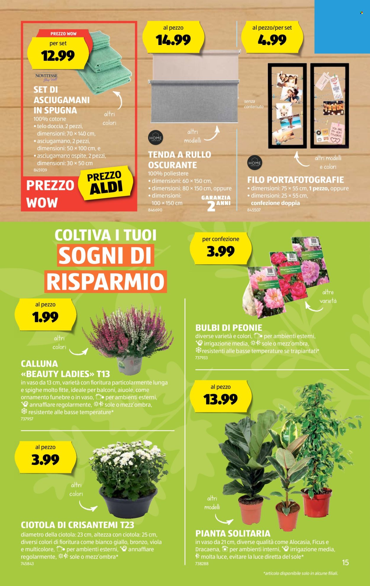 Volantino Aldi - 18.9.2025 - 24.9.2025. Pagina 15. Pagina 15